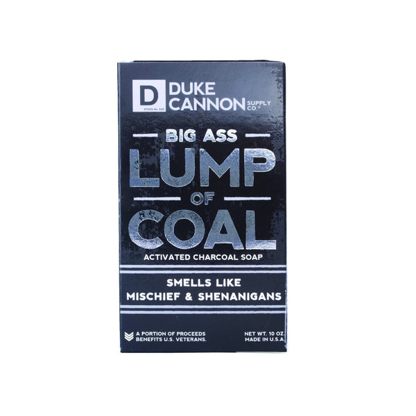 Duke Cannon 01HOLIDAYCOAL1 Lump of Coal Shower Soap, 10 Oz