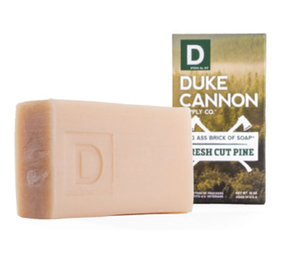 Duke Cannon 03PINE1 Fresh Cut Pine Bar Soap, 10 Oz