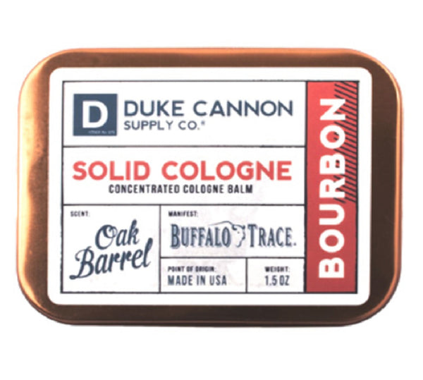Duke Cannon SCBOURBON1 Men's Solid Cologne, 1.5 Oz
