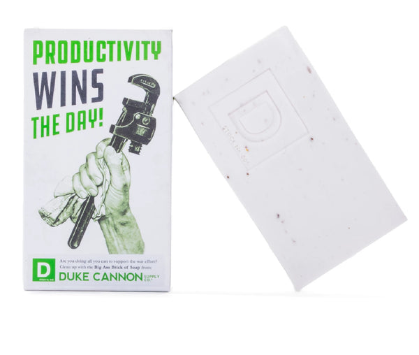 Duke Cannon 03WHITE1 WWII Era Big Brick of Soap for Men Productivity