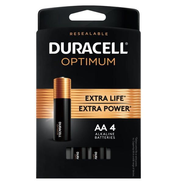 Duracell 032556 Optimum AA Alkaline Batteries