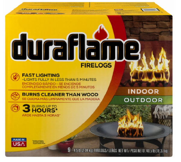 Duraflame 9405 Fast Lighting Fire Log, 9-Count