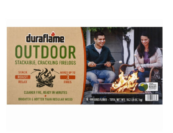 Duraflame 06287 Outdoor Firelog, 6-Count
