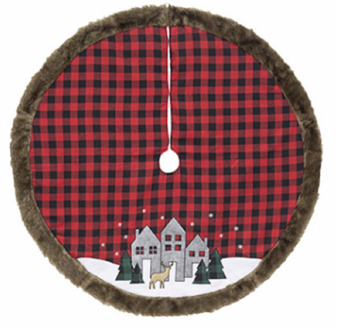 Dyno Seasonal Solution 2487535-1 Christmas Tree Skirt, 48 Inch