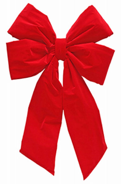 Dyno Seasonal Solutions 4400P6-24IN Commercial Decorating Bow, Red Velvet