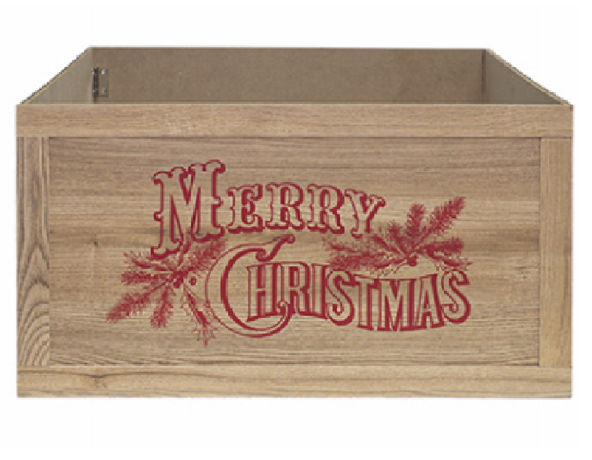 Dyno Seasonal Solutions X1SC005-2 Merry Christmas Tree Stand Cover, 20 Inch x 11 Inch
