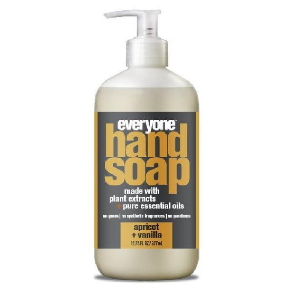 EO Products 220857 Hand Soap Apricot plus Vanilla, 12.75 Ounce