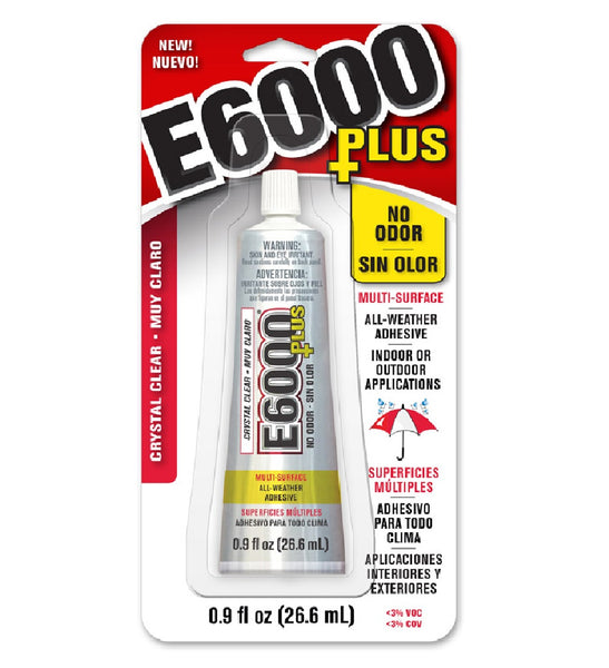 E6000 Plus 570110 All-Weather Adhesive, 0.9 oz