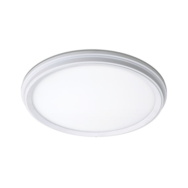 ETI 56572113 I-Series LED Ceiling Light Fixture with Nightlight, White