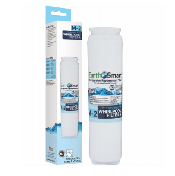EarthSmart 102619 M-2 Refrigerator Replacement Filter, 300 Gallon
