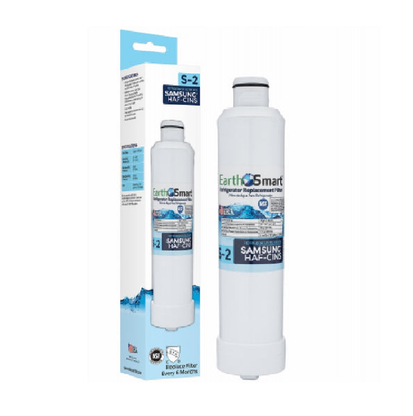EarthSmart 102621 S-2 Refrigerator Replacement Filter, 300 Gallon
