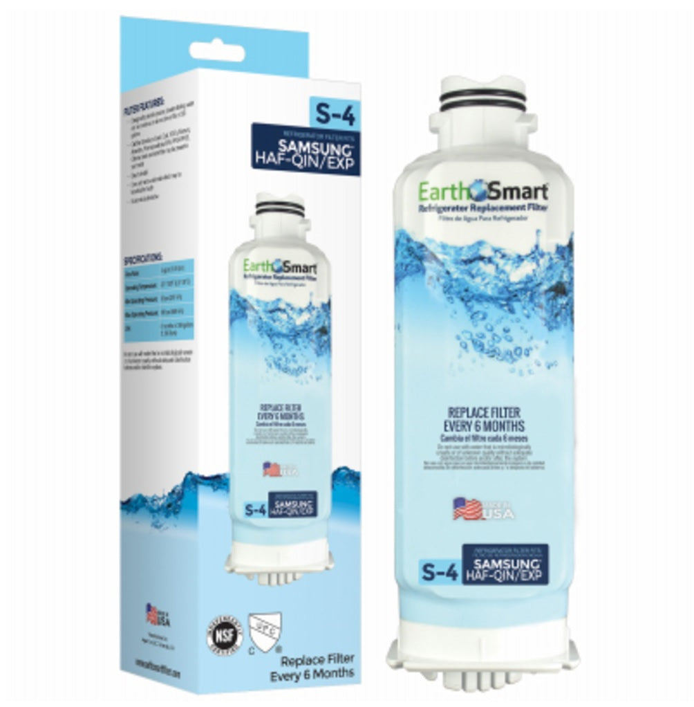 EarthSmart 102647 S-4 Refrigerator Replacement Water Filter