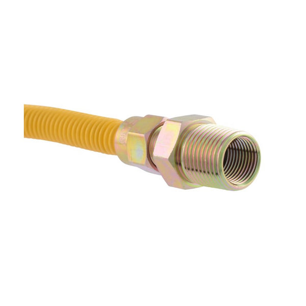 Eastman 10YE52V036B Gas Connector, 3/8 Inch x 36 Inch