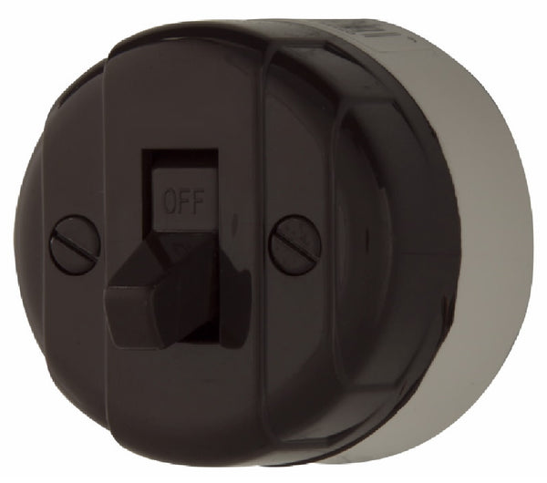 Eaton 735B-BOX Surface Mount Switch, Brown