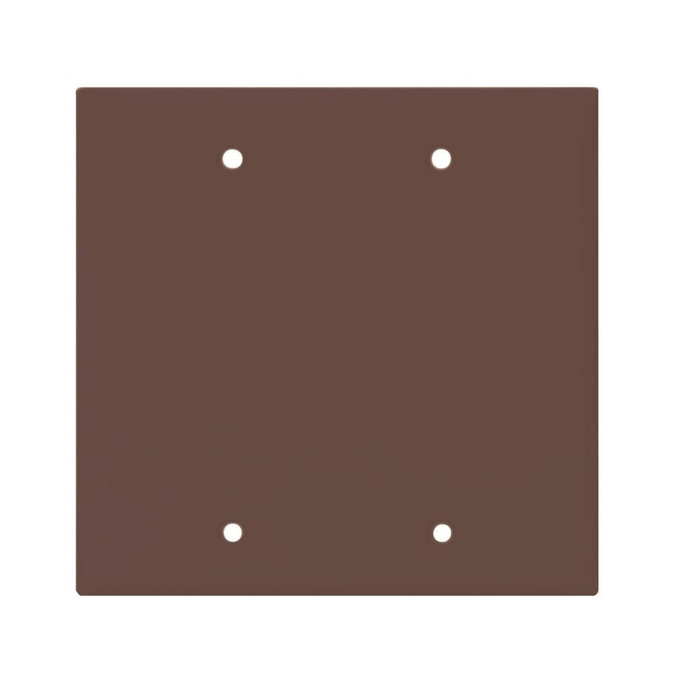 Eaton 2137B-BOX Blank Wall Plate, Brown