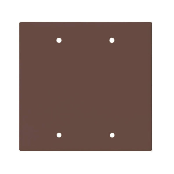 Eaton 2137B-BOX Blank Wall Plate, Brown