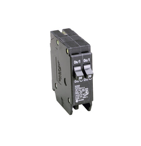 Eaton BD2020 Cutler-Hammer Tandem 2-Pole Circuit Breaker, 20/20 amps