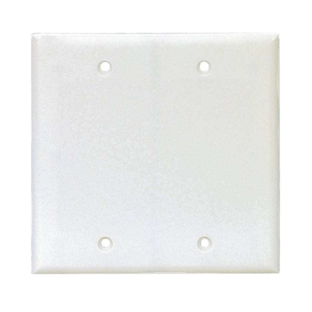 Eaton PJ23W Blank Wall Plate, White