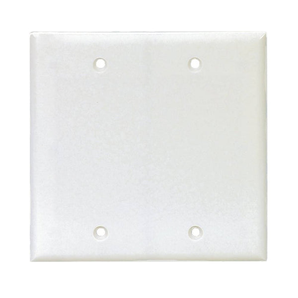 Eaton PJ23W Blank Wall Plate, White