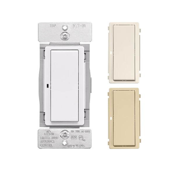 Eaton WFSW15-C2-SP-L 1 Pole Smart Switch, Light Almond/Ivory/White