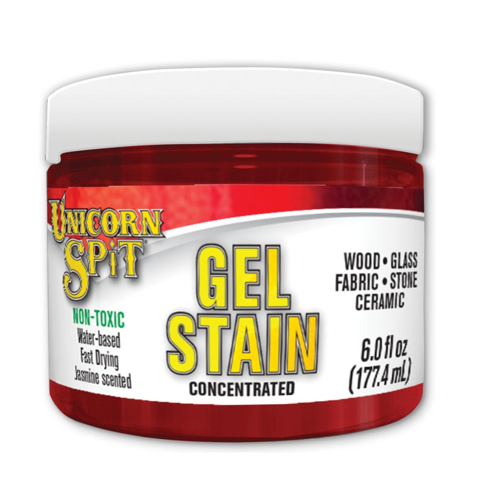Unicorn Spit 5772002 Gel Stain and Glaze, 6 fl-oz Jar
