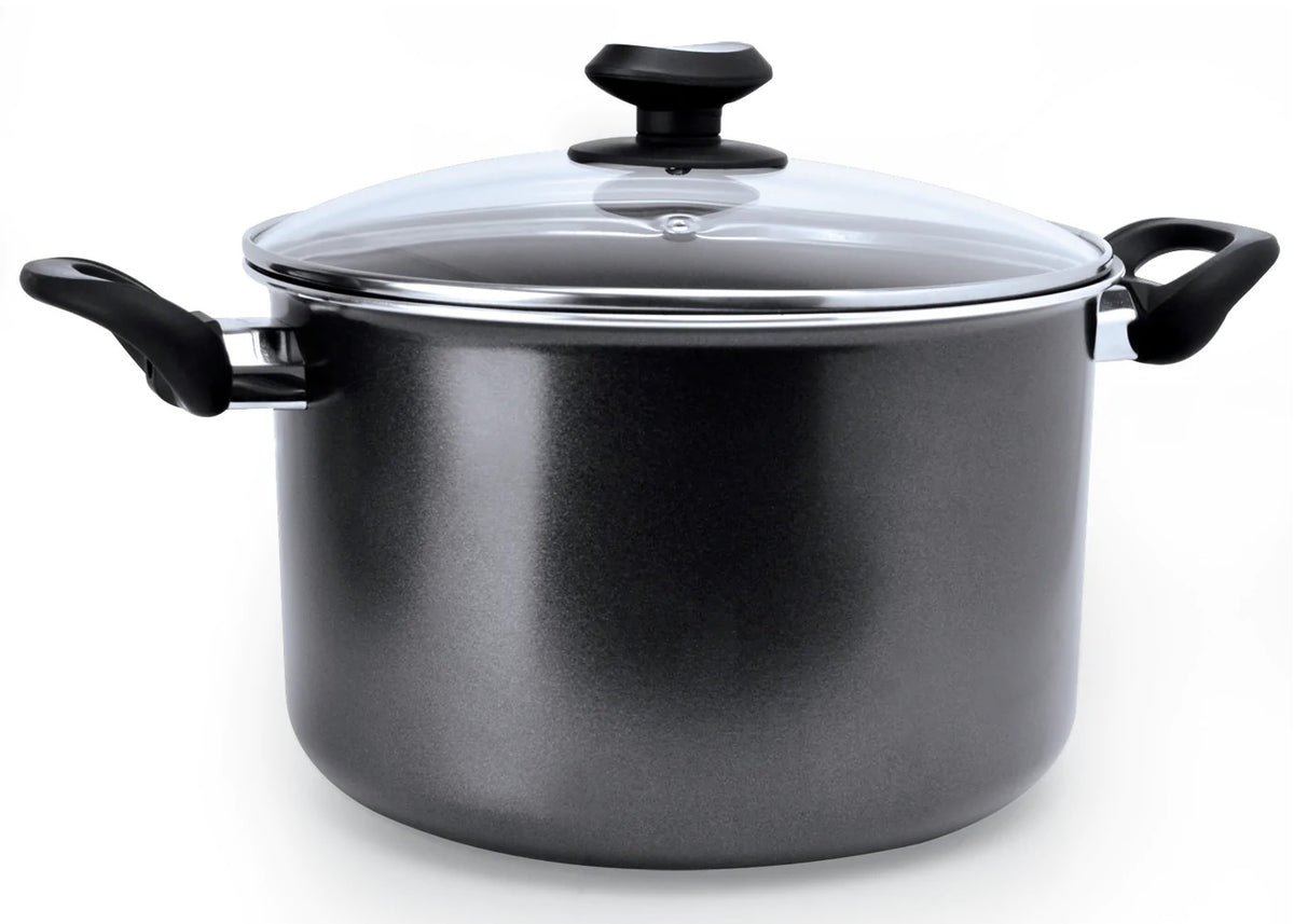 Elements EEGY-4508 Lidded Stock Pot, 8 Quart Capacity
