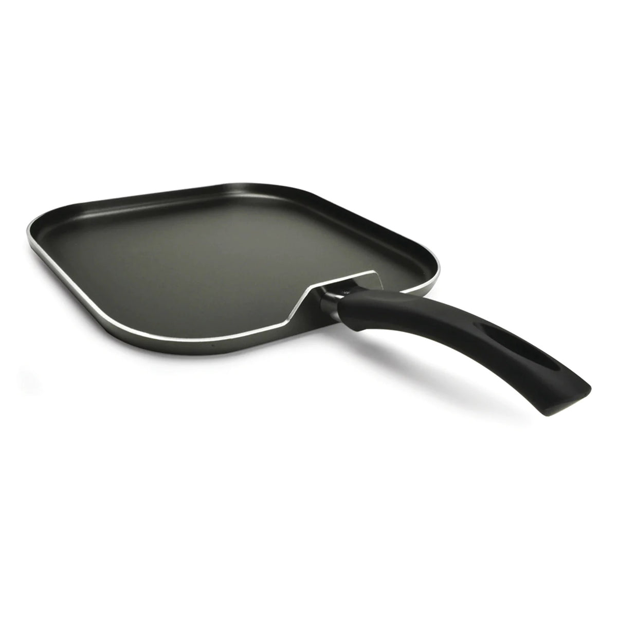 Elements EEGY-3228 Non-Stick Griddle, 11 Inch, Gray