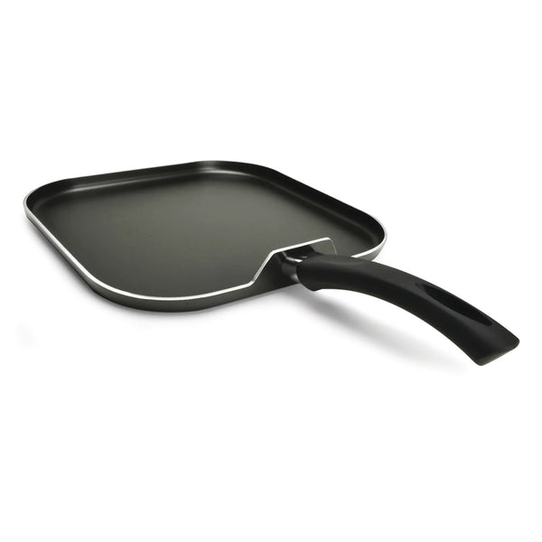 Elements EEGY-3228 Non-Stick Griddle, 11 Inch, Gray