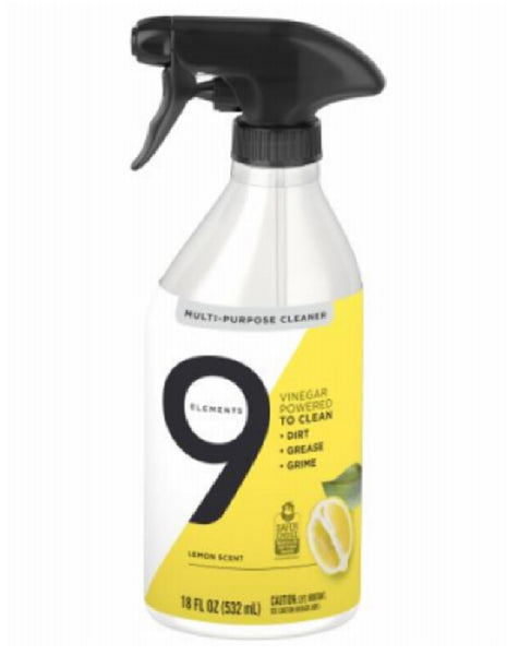 9 Elements 95101 Multi-Purpose Cleaner, 18 Ounce