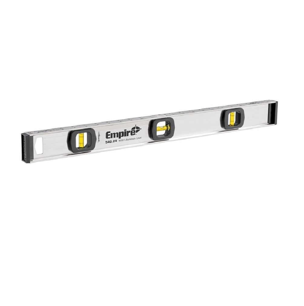 Empire 540-24 Aluminum I-Beam Level, Silver, 24 Inch L