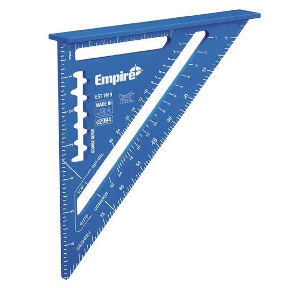 Empire E2994 Laser Etched Rafter Square, 7 Inch