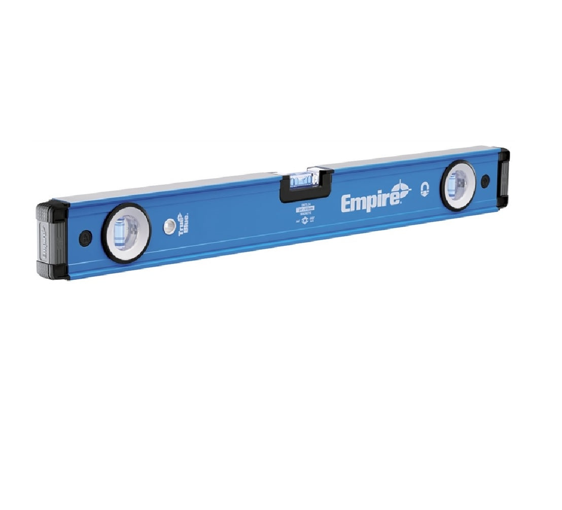 Empire EM75.24 True Blue Magnetic Box Level, Blue & Black, 24 Inch L