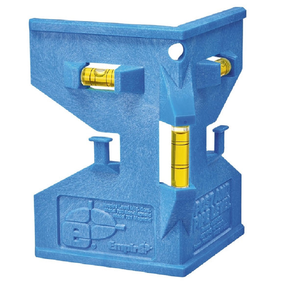 Empire 720 POLYCAST Post And Pipe Level, Blue, 9 Inch L