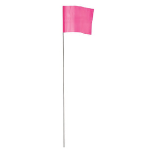 Empire 78-003 Plastic Stake Flag, Pink, 2-1/2 Inch H x 3-1/2 Inch W
