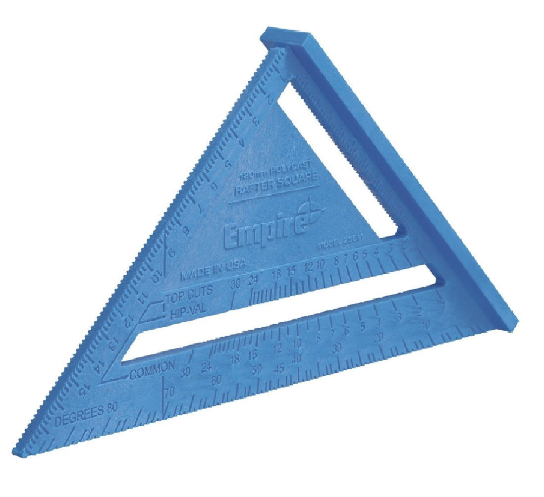 Empire 296 Polysquare Rafter Square, Polycast, Blue