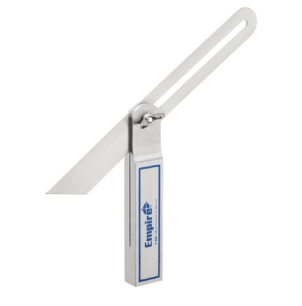 Empire 132 True Blue Adjustable T-Bevel Square, Aluminum, 10 Inch L