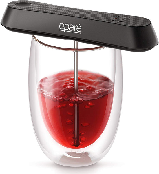Epare EPWE02 Pocket Wine Aerator, Black