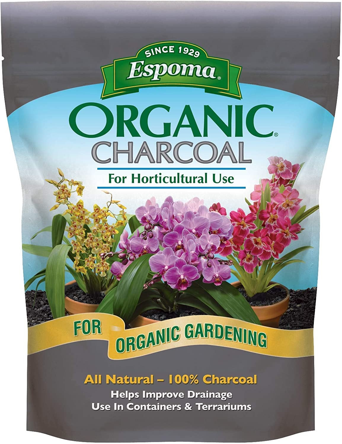 Espoma HC4 Organic Horticultural Charcoal, 4 Quart
