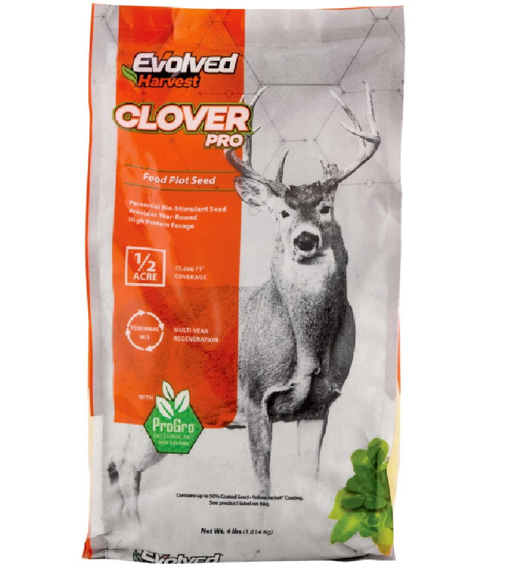 Evolved Clover Pro EVO81001 Food Plot Seed, 4 lb