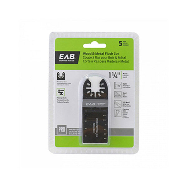 Exchange-A-Blade 1070232 Bi-Metal Flush Cut Blade, 1-1/4 Inch