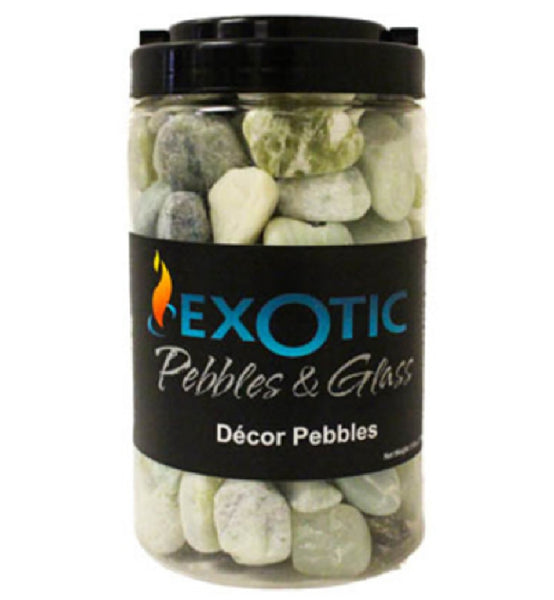 Exotic Pebbles & Aggregates PJS-1030J Decor Pebbles, Polished Jade