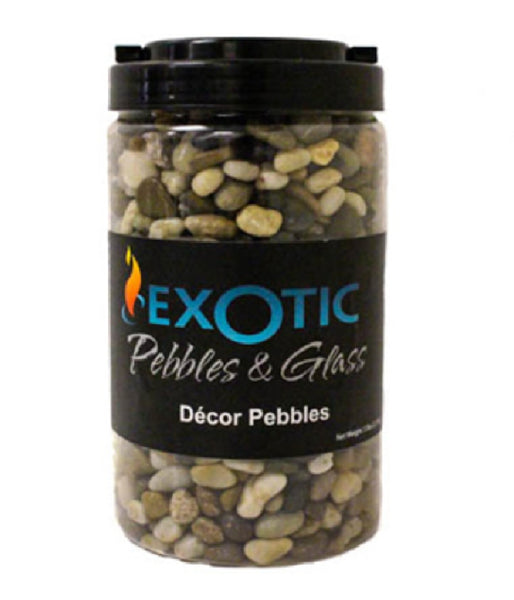 Exotic Pebbles & Aggregates PMS-0510J Decor Pebbles, Polished Mixed