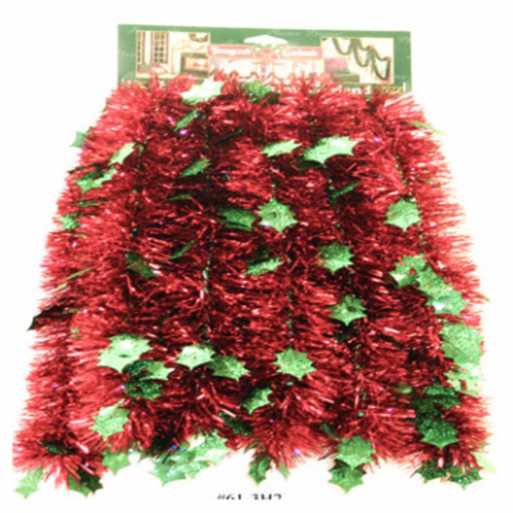 FC Young 61-3H2 Christmas Die Cuts Garland, Red