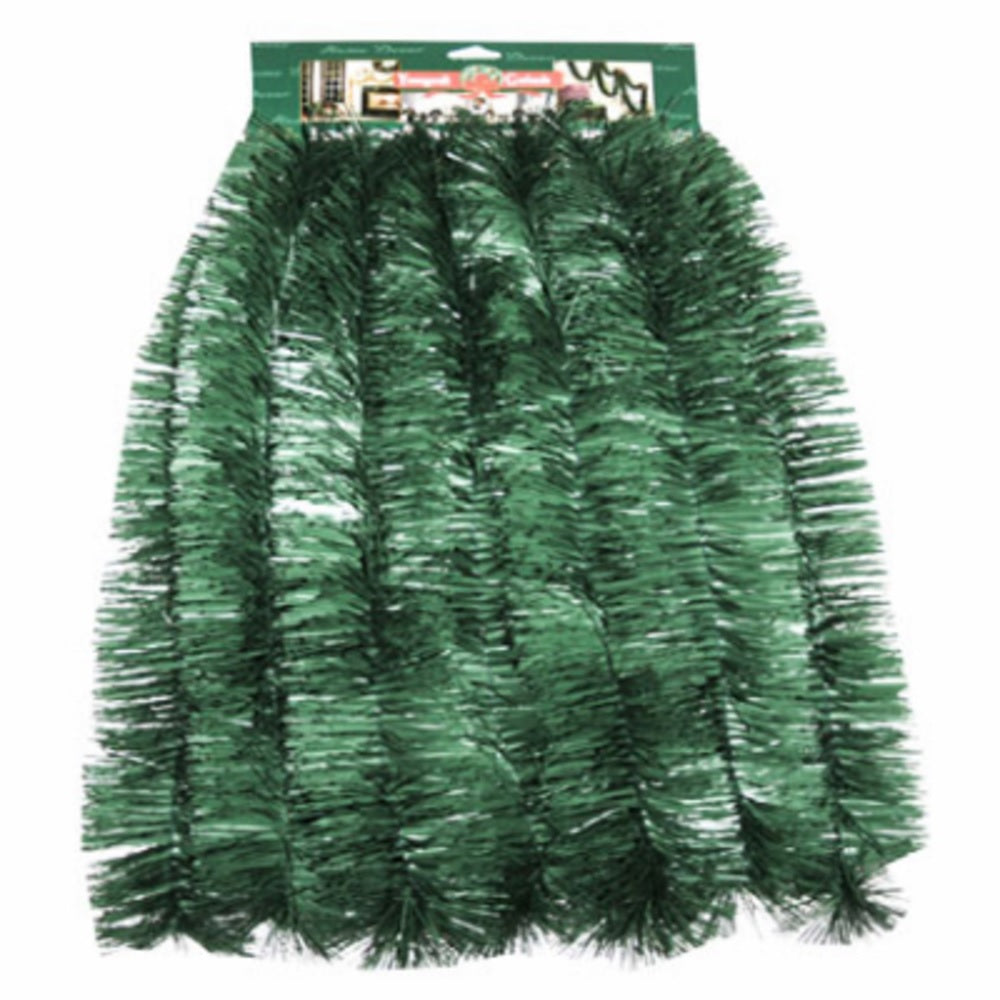 FC Young ID35186-6 Christmas Solid Green Pine Garland, Green