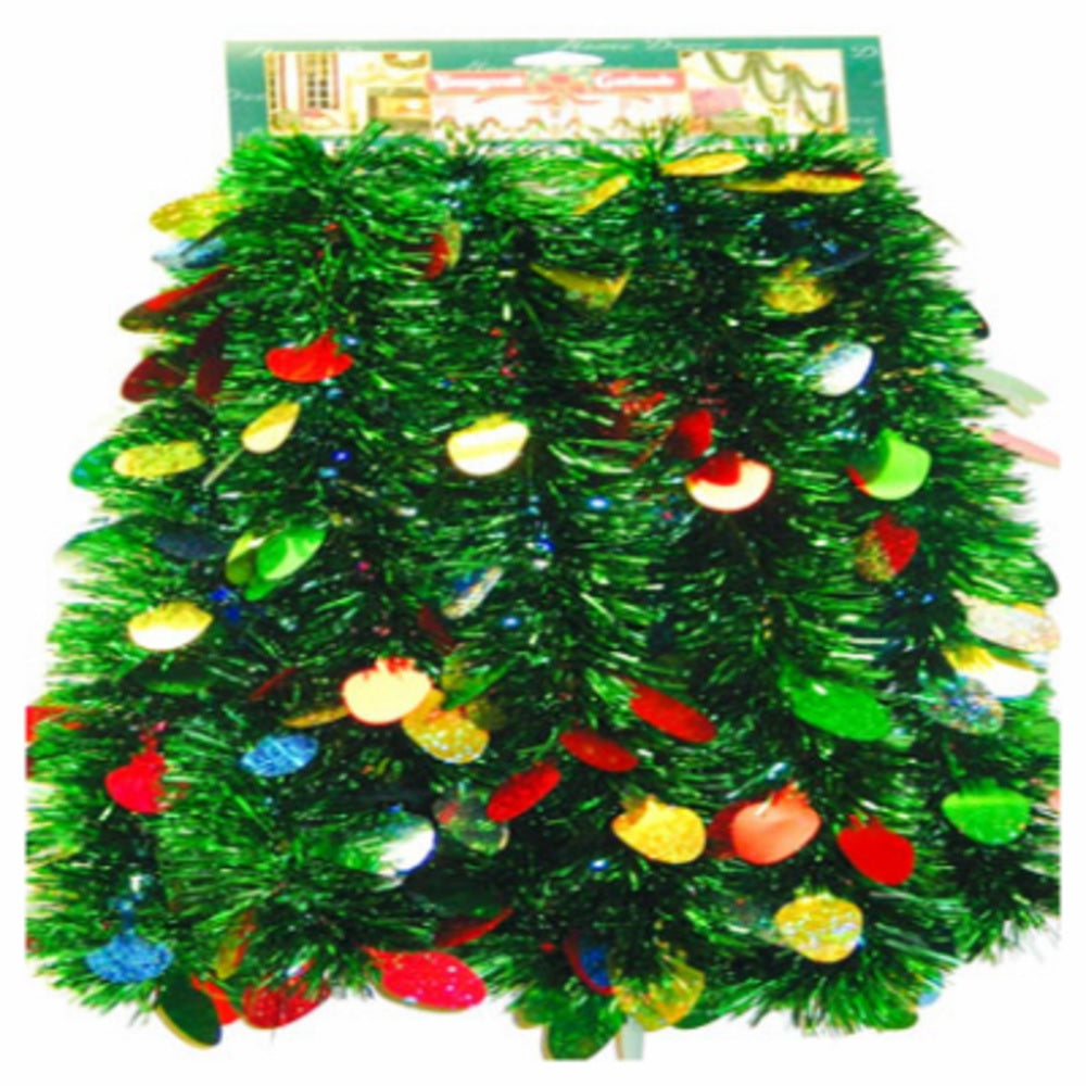 FC Young 61-ML3 Christmas Die Cuts Garland, Green