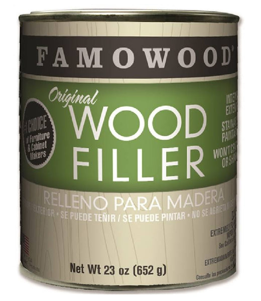 Famowood 36021126 Solvent-Based Wood Filler, White Pine