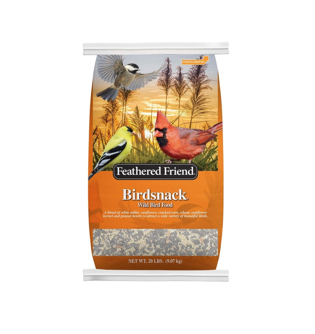 Feathered Friend 14391 Birdsnack Series Wild Bird Food, 20 Lb