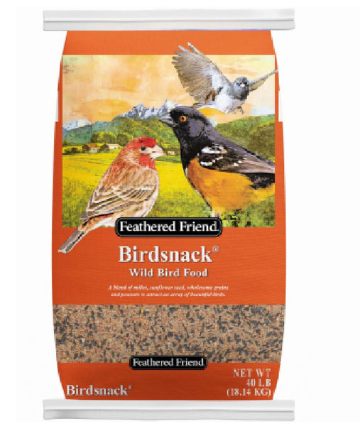 Feathered Friend 14406 Birdsnack Wild Bird Food, 40-Lbs