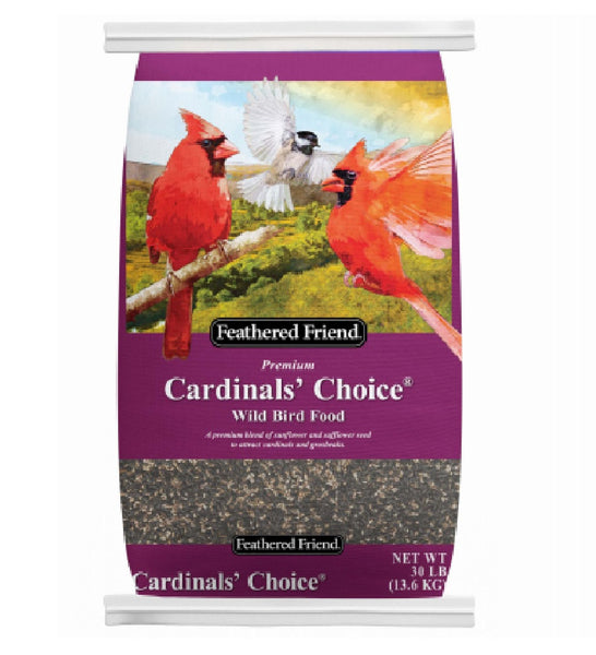 Feathered Friend 14411 Cardinals Choice Wild Bird Food, 30-Lbs