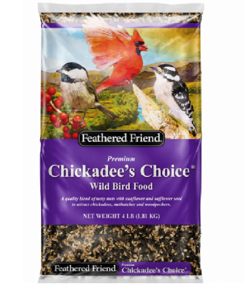 Feathered Friend 14409 Chickadee's Choice Wild Bird Food, 4-Lb